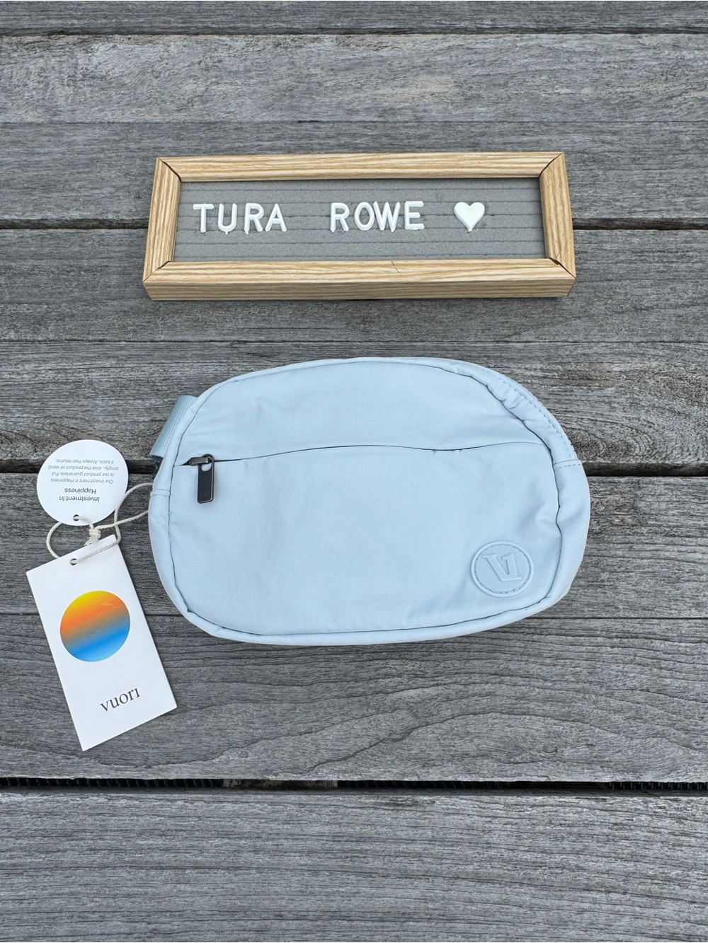 Vuori All Around Hip Pack Atmosphere NWT Belt Bag Crossbody Unisex